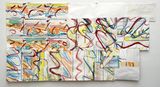 Zeitblocke by Chris Reinecke contemporary artwork works on paper