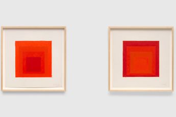 Contemporary art exhibition Josef Albers Duets at David Zwirner Los Angeles United States