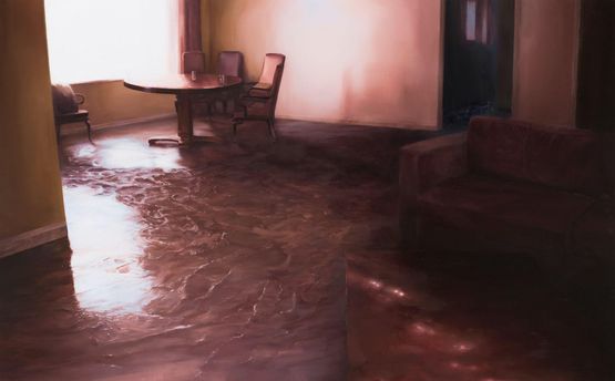 The Room Still Wet 1 by Sunkyung Beak contemporary artwork Painting