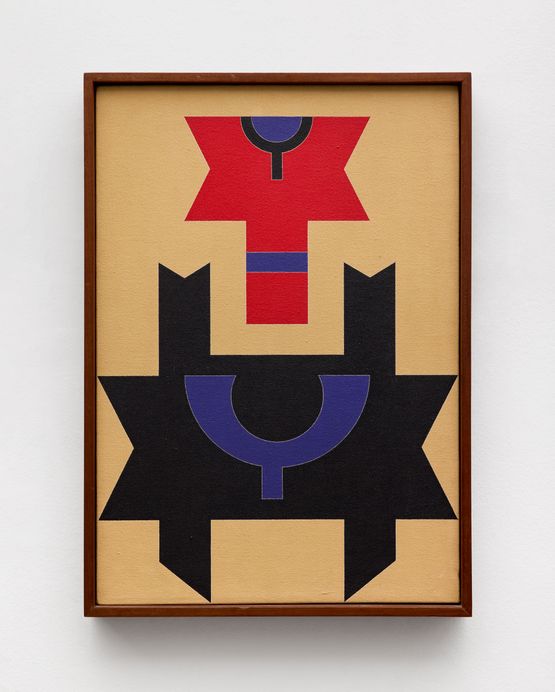 Emblema 85 by Rubem Valentim contemporary artwork Painting
