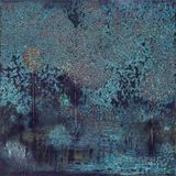 Tres hermanos by Dennis Miranda Zamorano contemporary artwork mixed media painting