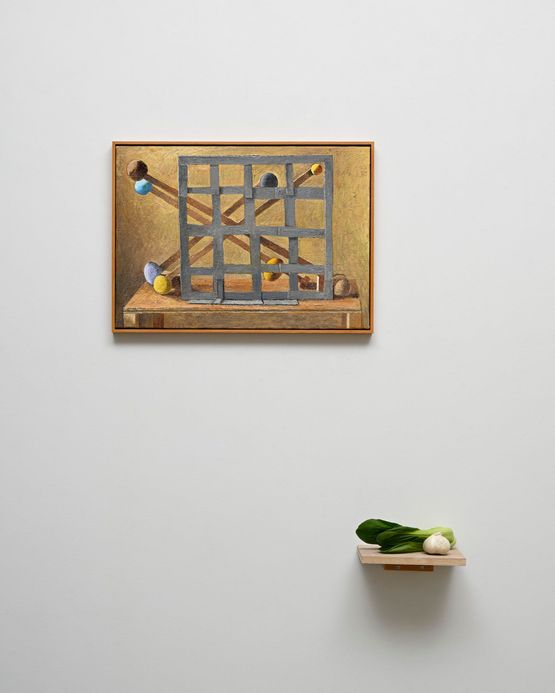 Painting and Vegetable 9 In The Dead Leaves by Masaya Chiba contemporary artwork Painting