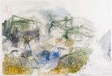 Rakay and Wakwak Durabodboi river by John Wolseley contemporary artwork painting