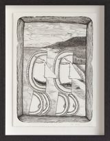 SLEEP WALK by Priscilla Rose Howe contemporary artwork print drawing
