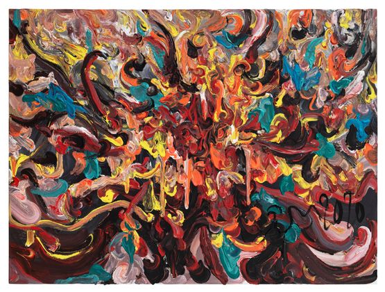 Spirit of Flower 5 by Ren Sihong contemporary artwork Painting