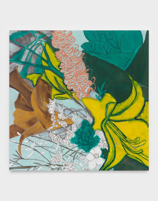 Winter Flowers XL by Francesco Clemente contemporary artwork Painting