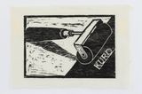 Black by Robin White contemporary artwork works on paper