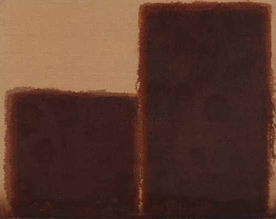 Burnt Umber  Ultramarine by Yun Hyong-Keun contemporary artwork Painting