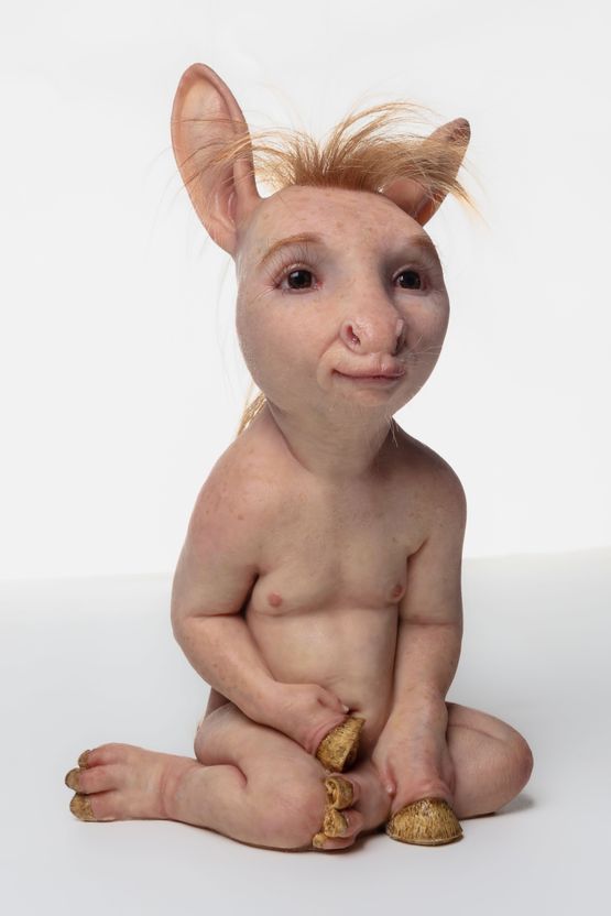 The Pacifist by Patricia Piccinini contemporary artwork Sculpture