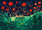Cracker Night by Nicola Gower Wallis contemporary artwork Painting
