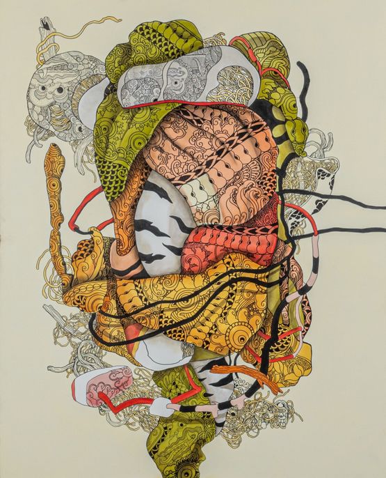 Ambang 1 Liminal 1 by Kemalezedine contemporary artwork Painting