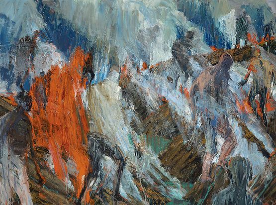 Somme by Euan Macleod contemporary artwork Painting