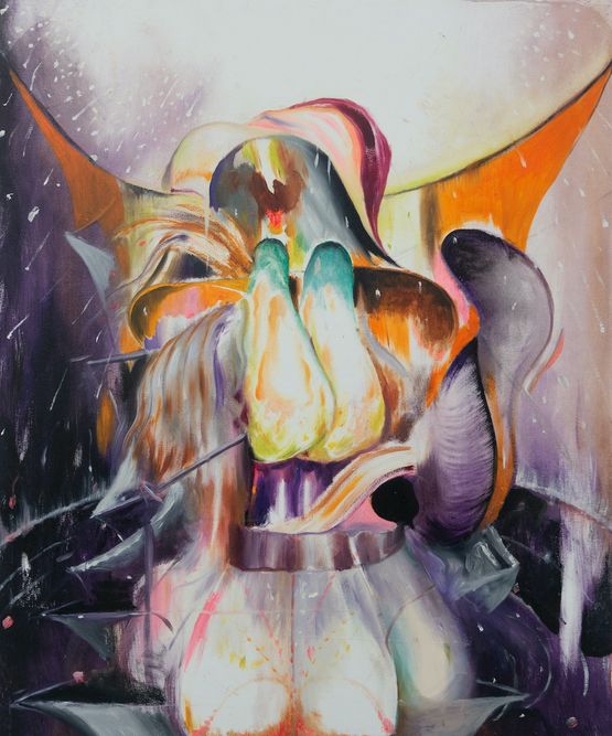 poltergeist by Gene Paul Martin contemporary artwork Painting