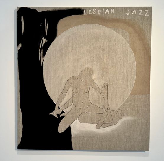 Lesbian Jazz N 27 by Anouk Lamm Anouk contemporary artwork Painting