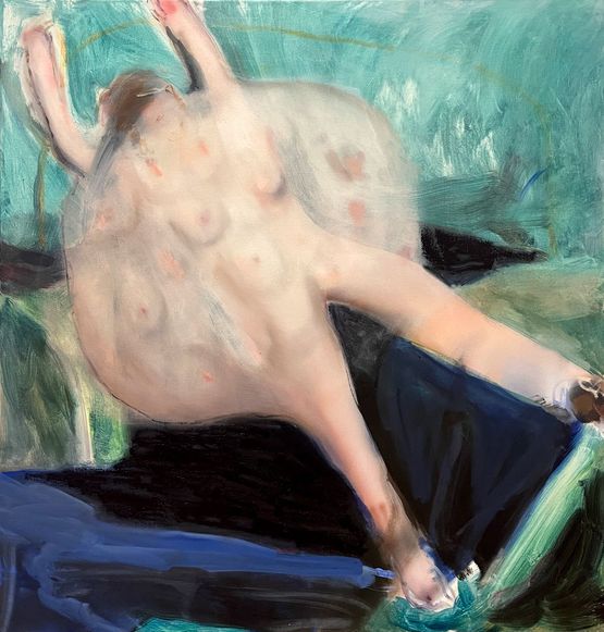 Ophelia by Sarah Drinan contemporary artwork Painting