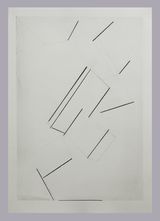 Fathers Chair 005 by Robert Wilson contemporary artwork drawing painting works on paper