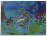 Love Play by Sophie Von Hellermann contemporary artwork painting