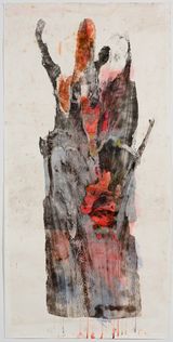 Termitaria Indwelling III by John Wolseley contemporary artwork drawing painting print sculpture works on paper