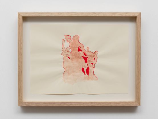 From the Dead Reckoning to Her Folds series by Iz Oztat contemporary artwork Works on Paper