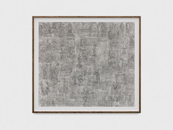 All images from a Book on Florentine Renaissance by Ciprian Muresan contemporary artwork Drawing