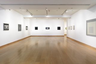 Contemporary art exhibition Josef Albers Black and White at Waddington Custot London United Kingdom