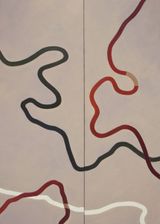 Tangles and Ties 8 by Mimi Chen Ting contemporary artwork painting
