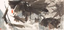 Zen Painting 1965 by Lui Shou-Kwan contemporary artwork Painting
