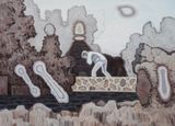Deserted Valley No.2 by Ji Lei contemporary artwork painting