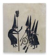 Karneval serisi 4 by Azade Koker contemporary artwork mixed media works on paper