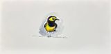 Hooded Warbler by Summer Mei-Ling Lee contemporary artwork works on paper