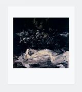 Black Painting 1 by Cecily Brown contemporary artwork painting print