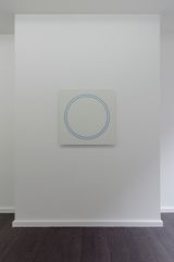 Blue Circle Painting by Winston Roeth contemporary artwork painting