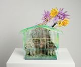 Meditation Between Memory and Future by Tetsumi Kudo contemporary artwork mixed media sculpture textile