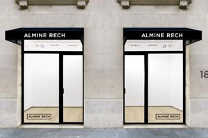 Almine Rech contemporary art gallery in Paris Matignon France
