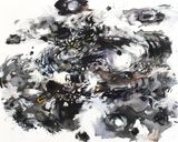 Figure-P drawing 3 by Anne Kagioka Rigoulet contemporary artwork painting