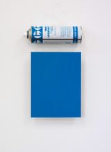 Ohne Titel blau by Florian Slotawa contemporary artwork painting