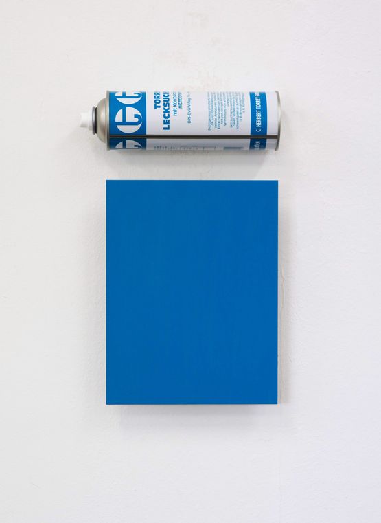 Ohne Titel blau by Florian Slotawa contemporary artwork Painting