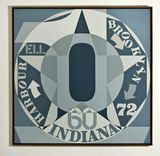 Decade Autoportrait 1960 by Robert Indiana contemporary artwork painting