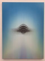 Green Nebula 1 by Adam Rabinowitz contemporary artwork painting works on paper