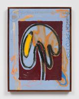 The Yellow Diamond by Austyn Weiner contemporary artwork drawing painting