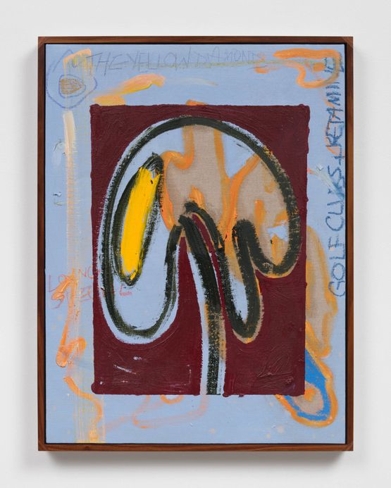 The Yellow Diamond by Austyn Weiner contemporary artwork Painting