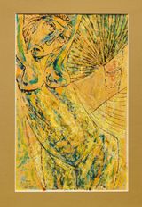 Fertility by Leila Nseir contemporary artwork print works on paper