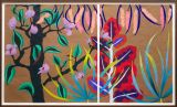 Botanical by Sydney Albertini contemporary artwork painting