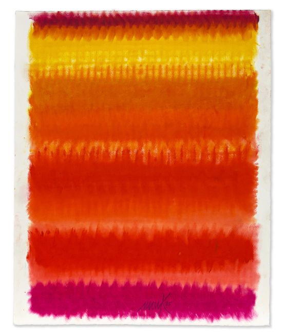 Untitled by Heinz Mack contemporary artwork Works on Paper