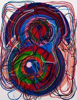 95C by Atsuko Tanaka contemporary artwork painting