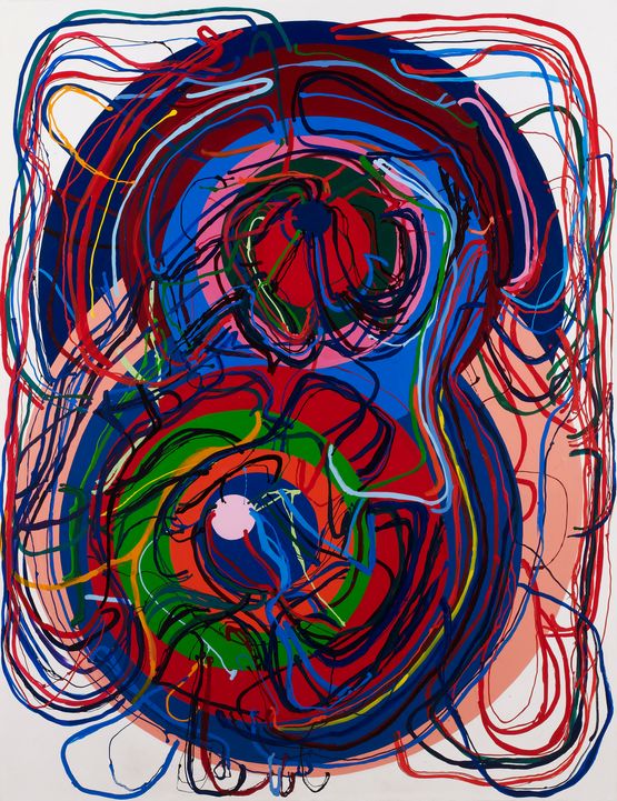 95C by Atsuko Tanaka contemporary artwork Painting