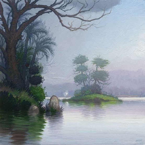 Another time another place no. 2 by Alexander McKenzie contemporary artwork Painting