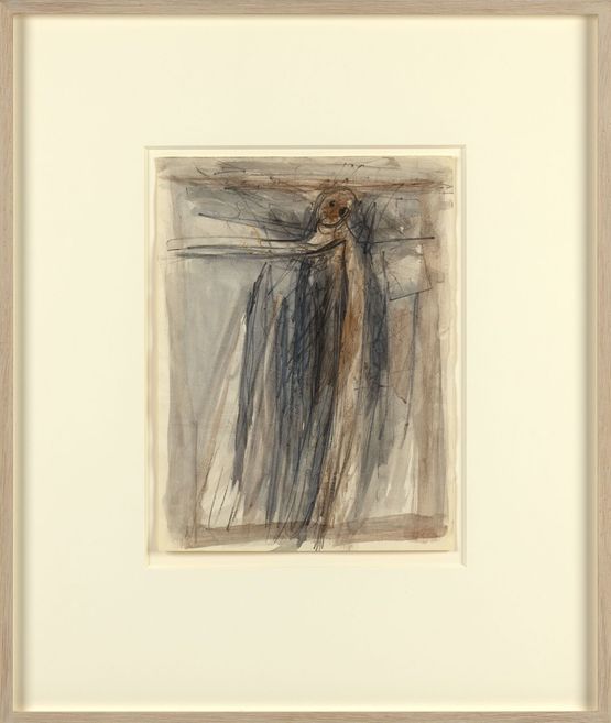 No title by Eva Hesse contemporary artwork Painting