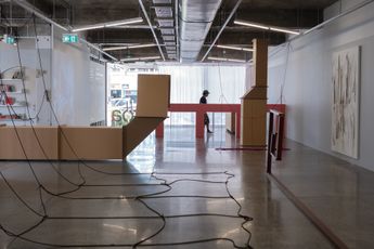 Contemporary art exhibition Charlotte Posenenske Peter Robinson Priorities at Artspace Aotearoa Auckland New Zealand