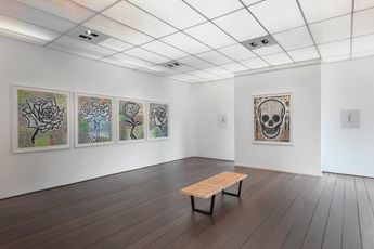 Contemporary art exhibition Donald Baechler New Works at Reflex Amsterdam Netherlands